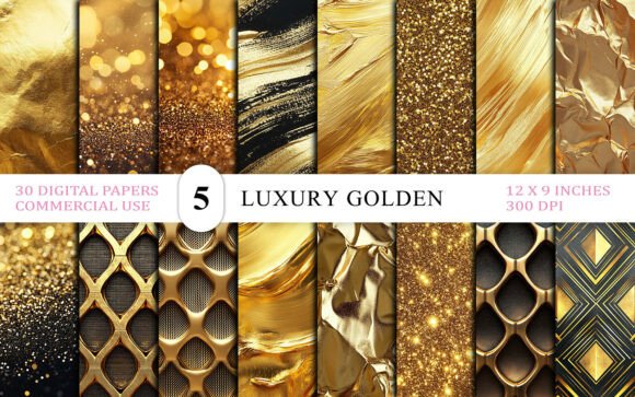 Download Luxury Golden Texture Background Bundle - Bundle Collection