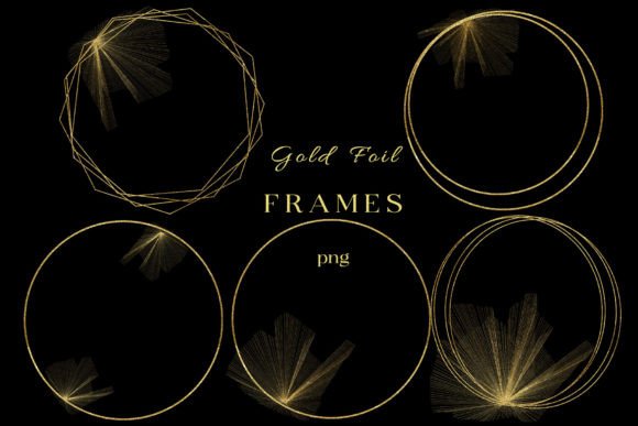 Download Gold Frame Geometric Luxurious PNG Frame - Png frame Collection