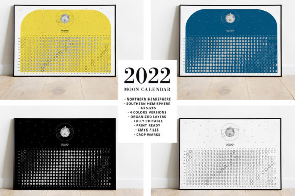 Download Moon Calendar 2022 - Moon calendar Collection