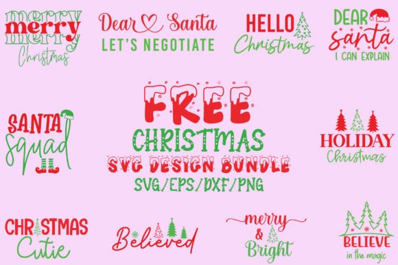 Download Christmas Svg Bundle - Bundle Collection