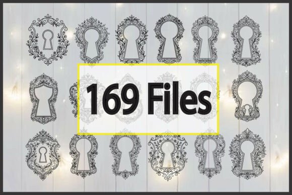 Download Ornate Keyhole SVG Bundle - Bundle Collection
