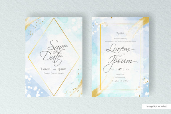 Download Abstract Wedding Invitation Frame Design - Premium Resources