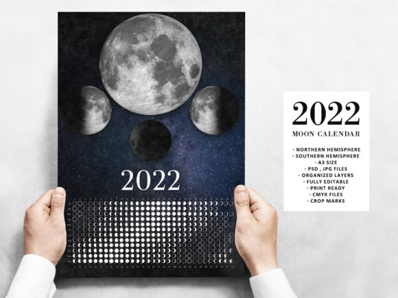 Download Moon Calendar 2022 Real - Moon calendar Collection