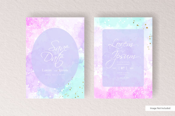 Download Abstract Wedding Invitation Frame Design - Premium Resources