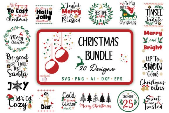 Download Christmas SVG Bundle - Bundle Collection