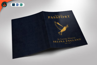 Download Passport Funeral Program Template - Premium Resources